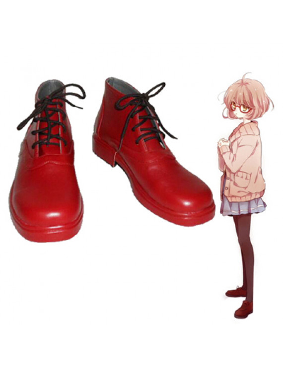 Beyond the Boundary Kuriyama Mirai PU Anime Lolita Cosplay Shoes