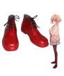 Beyond the Boundary Kuriyama Mirai PU Anime Lolita Cosplay Shoes