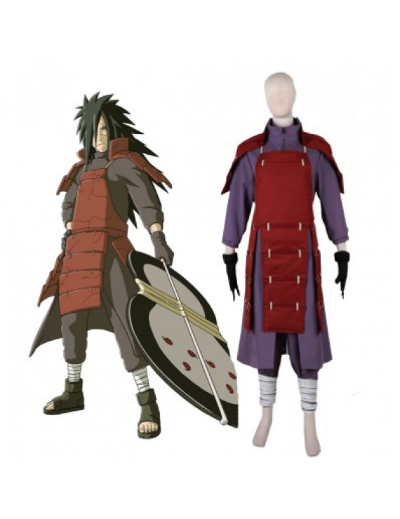 Naruto Uchiha Madara Japan Anime Cosplay Costume
