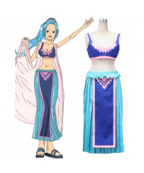 One Piece Princess Of The Alabasta Kingdom Nefeltari Vivi Anime Cosplay Costume