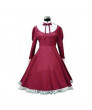 Axis Powers Hetalia Liechtenstein Red Dress Cosplay Costume