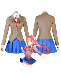 Doki Doki Literature Club Yuri Natsuki Sayori Monika Cosplay Costume