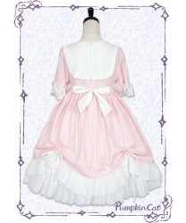 Sweet Lolita Little girl in Summer Lolita Dress