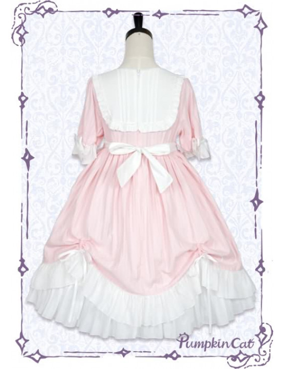 Sweet Lolita Little girl in Summer Lolita Dress