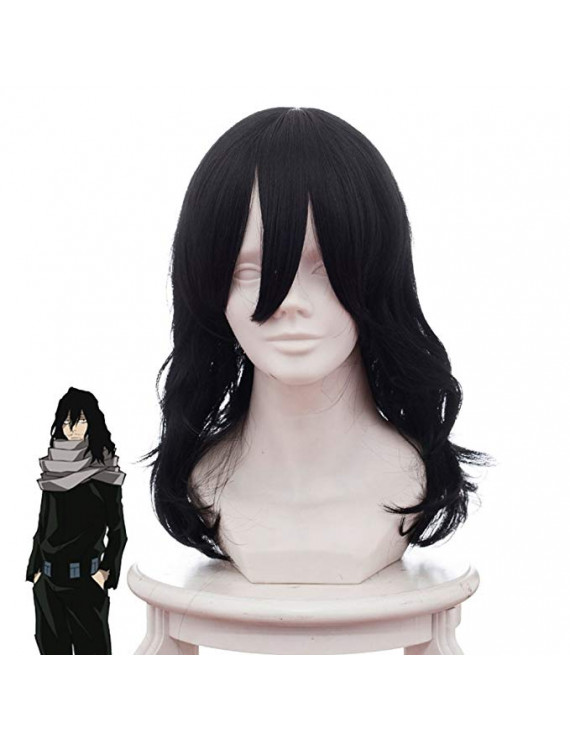 My Hero Academia Eraserhead Shota Aizawa Cosplay Hair Wig 