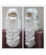 2018 Santa Claus Wig Beard Set Heat Resistant Fiber Christmas Party Wig
