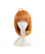 Love Live! Sunshine!! Orange Short Staight Heat Resistant Fiber Cosplay Wig