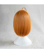 Love Live! Sunshine!! Orange Short Staight Heat Resistant Fiber Cosplay Wig