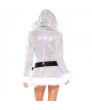 Sweetheart Miss Silver Santa Women Christmas Costume