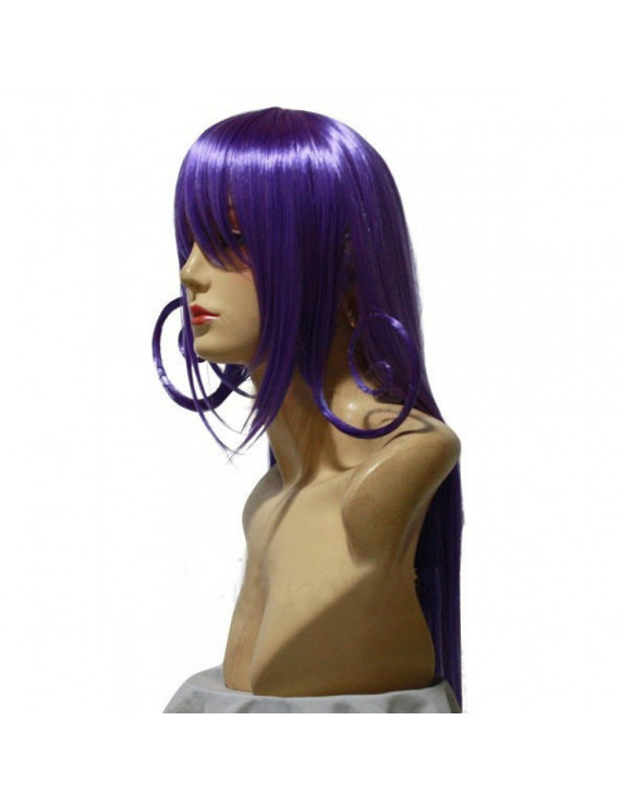 Soul Eater Blair Baya Purple Long Straight Styled Cosplay Wig