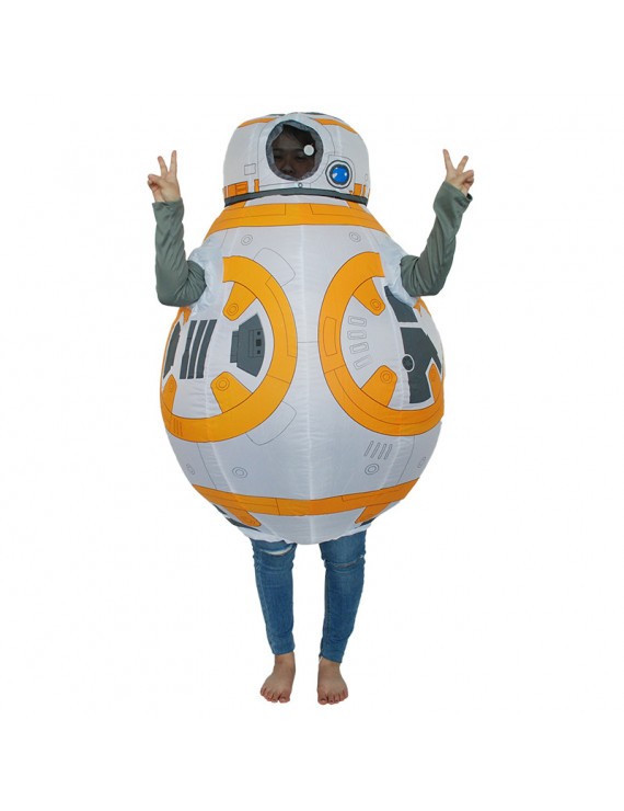 Kids Inflatable Star Wars BB Episode VII The Force Awakens Cosplay Costume
