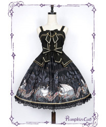 Pumpkin Cat -Dragon's Treasure- Lolita JSK Dress