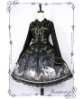 Purple Retro Gothic Lolita Long Sleeves Jumper Dress