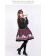 Purple Retro Gothic Lolita Long Sleeves Jumper Dress