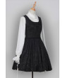 Gothic Lolita Dresses Fragrance of Obscure Obscure Jacquard JSK