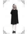 Sweet Black Gothic Lolita Short Sleeves Sweater Dress jumper
