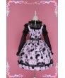 Diamond Honey Cherry Cross Lolita Cute Gothic Little Devil Lolita Dress