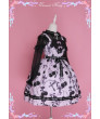 Diamond Honey Cherry Cross Lolita Cute Gothic Little Devil Lolita Dress