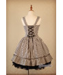 sweater long sleeve Gothic Stripe Lolita JSK Dress 