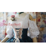 AlpenRose Gothic Ethnic Surface Spell Party Lolita High Waist Fishbone Skirt