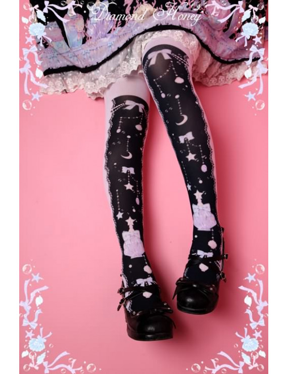 Dream Lolita Mermaid Shell Socks Thigh High Socks 55 cm