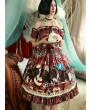 Sweet Lolita Dress Magic Tea Party Gondola Original Print JSK Dress