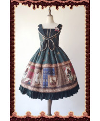 Sweet Printed Lolita JSK Dress Infanta Magic Dictionary 