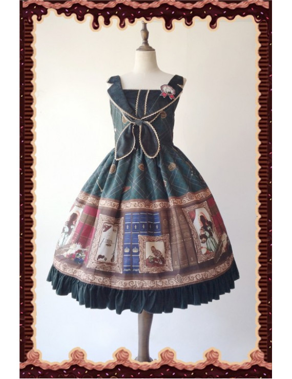 Sweet Printed Lolita JSK Dress Infanta Magic Dictionary 