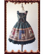 Sweet Printed Lolita JSK Dress Infanta Magic Dictionary 