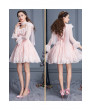 Lace High Waist- Trumpet Sleeves- Square Collar~ Sweet Lolita Cupcake Dress