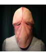 Funny natural latex penis dick head full face cosplay mask