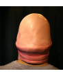 Funny natural latex penis dick head full face cosplay mask