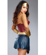 Deluxe Superwomen Dawn Of Justice Superhero Fancy Dress Cosplay Costume