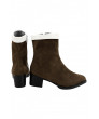 Danganronpa V3 Killing Harmony Harukawa Maki PU Cosplay Boots