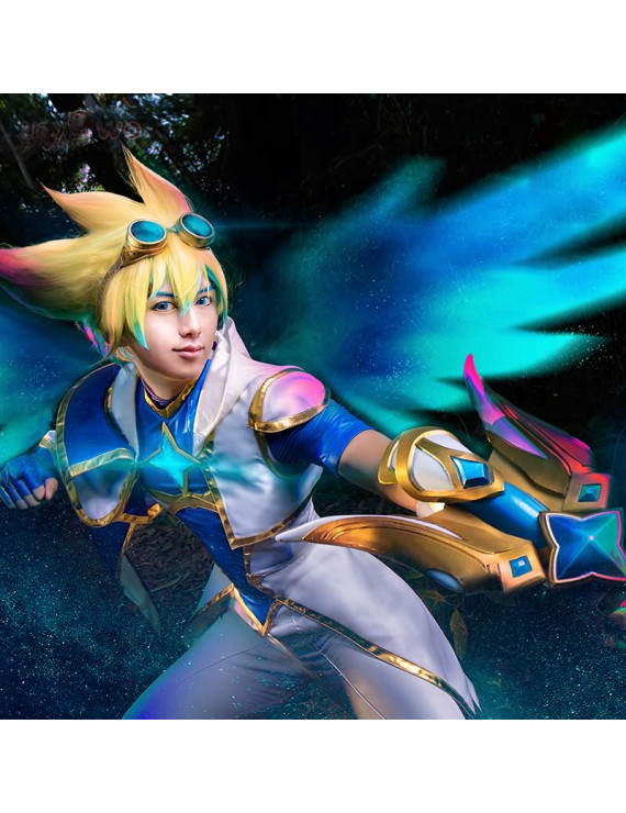 League of Legends LOL Ezreal the Prodigal Explorer Cosplay Costume