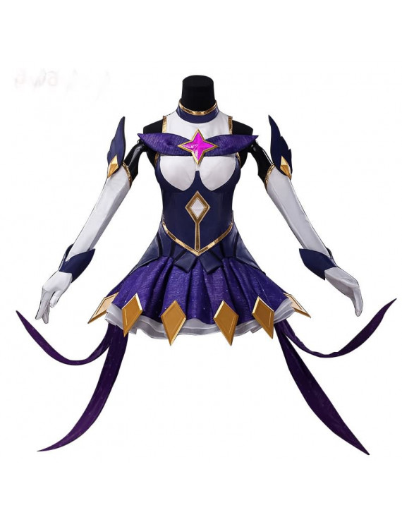 League of Legends LOL Star Guardian Syndra Game Women Cosplay Costume