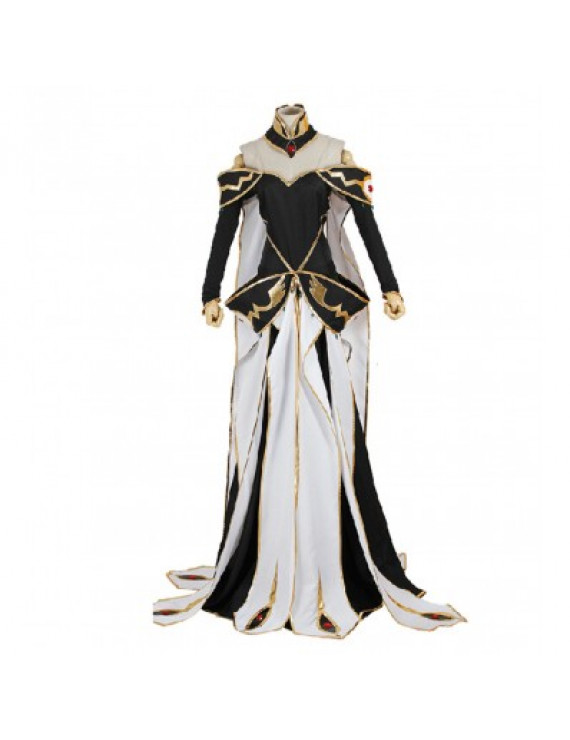 Cosplay Costumes for Code Geass CC Queen Long Dress