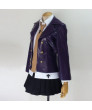 Danganronpa Kyoko Kirigiri Anime Cosplay Costume PU leather Party Costume