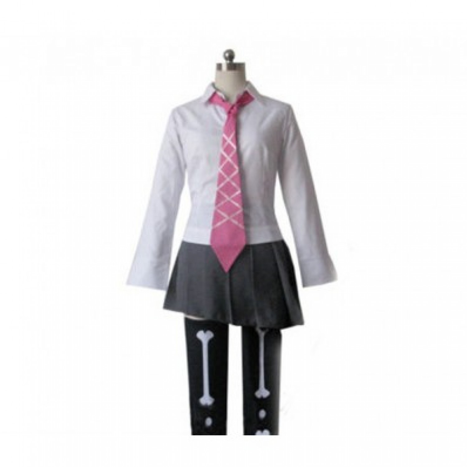 Danganronpa Ibuki Mioda Cosplay Costume School Uniform Outfit Suit Full Set
