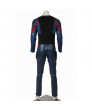 Captain America Steven Rogers Pleather Movie Cosplay Costumes