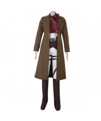 Attack on Titan Survey Corps Mikasa Ackerman Full Set Cosplay Costume