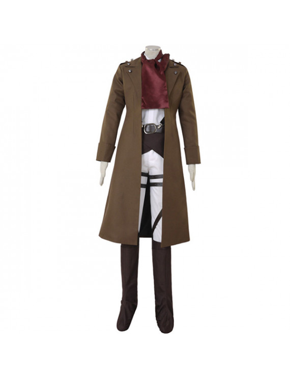 Attack on Titan Survey Corps Mikasa Ackerman Full Set Cosplay Costume