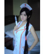 League of Legends Nurse Akali Cosplay Costume Sexy Intern Nurse Party Costumes