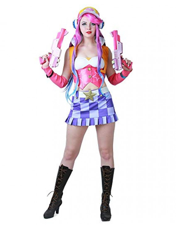 League of Legends LOL Arcade Miss Fortune Cosplay Costume 