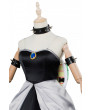 Super Mario Bros Bowsette Princess Bowser Black Dress Cosplay Costume