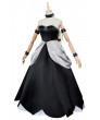 Super Mario Bros Bowsette Princess Bowser Black Dress Cosplay Costume