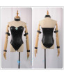 Bowsette Princess Bowser Black Bodysuit Super Mario Bros Cosplay Costume