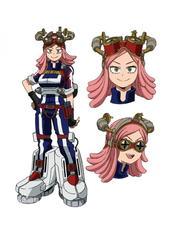 Boku No Academia bNHA Hatsume Mei Cosplay Wig