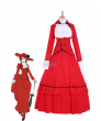 Black Bullet angelina dulles madame red Dress Cosplay Costume