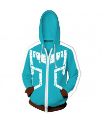My Hero Academia Deku Midoriya Izuku Sweatshirt Zip Up Hoodie Jackets